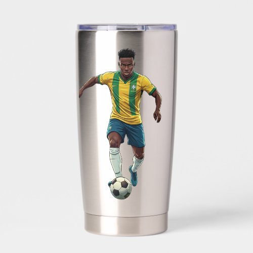 Sports Hydration Bottle for Football Fans Insulated Tumbler