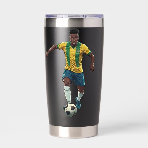 Sports Hydration Bottle for Football Fans Insulated Tumbler