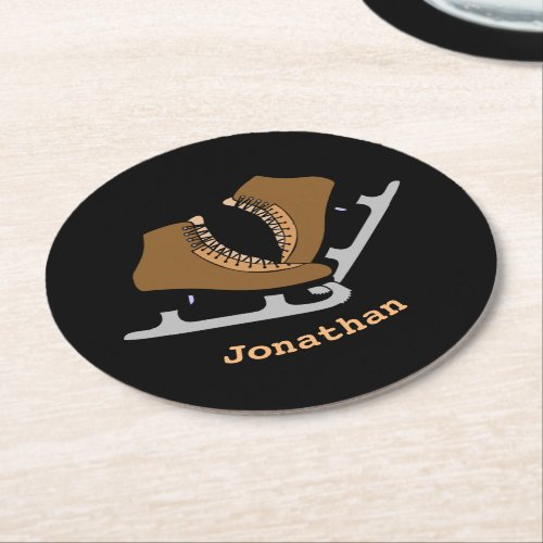 Sports Ice Hockey Skates Coasters