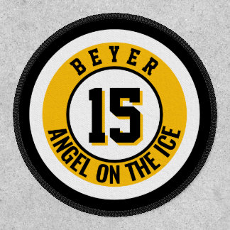 Sports Jersey Memorial Name and Number Patch