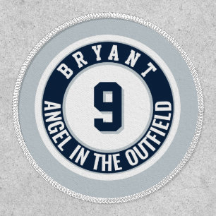 Sports Jersey Memorial Name and Number Patch