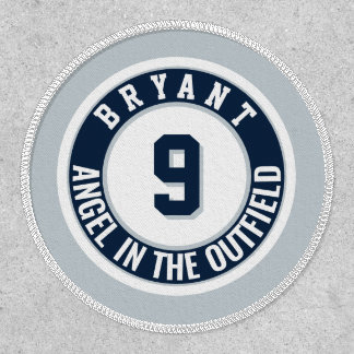 Sports Jersey Memorial Name and Number Patch