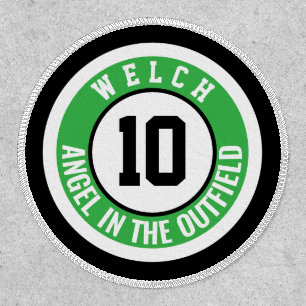 Sports Jersey Memorial Name and Number Patch