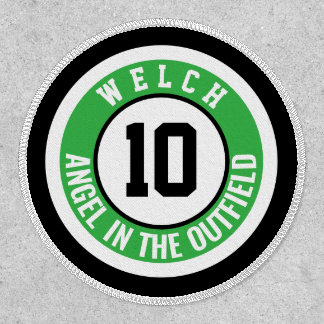 Sports Jersey Memorial Name and Number Patch