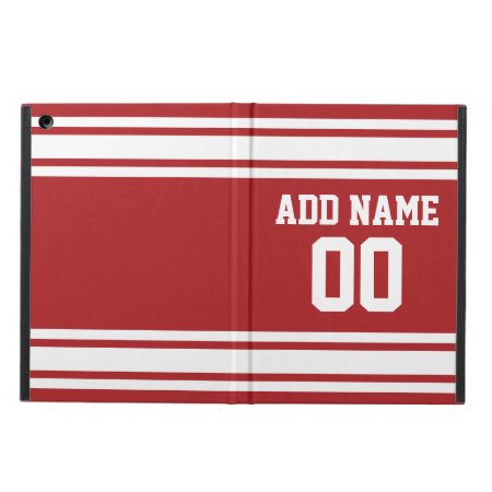 Sports Jersey With Your Name And Number Cover For Ipad Air