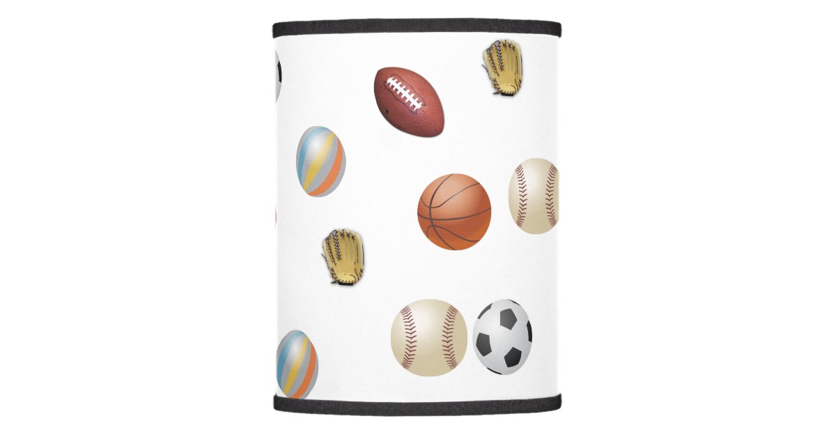 Sports lamp shade Zazzle