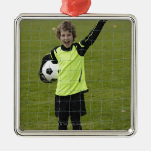 Sports, Lifestyle, Football 7 Metal Ornament