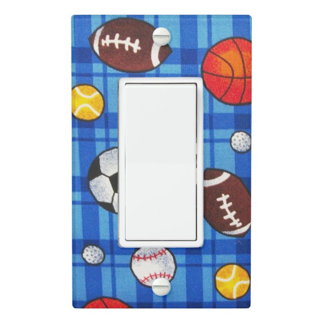 Sports Light Switch Cover (In Situ)
