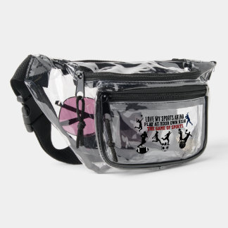 Sports Line Collection -  Clear Fanny Pack