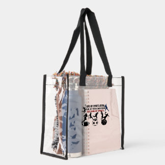 Sports Line Collection - Stadium Clear Tote Bag