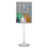 Sports Locker Room Design Table Lamp Shade (Right)