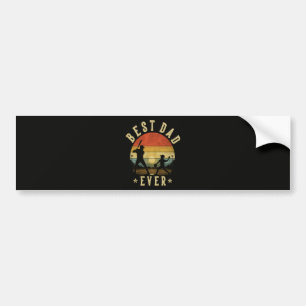 Sports Lover Best Dad Ever Bumper Sticker