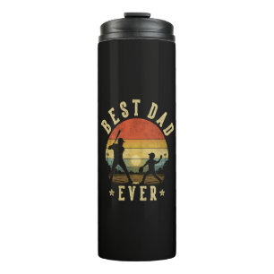 Sports Lover Best Dad Ever Thermal Tumbler