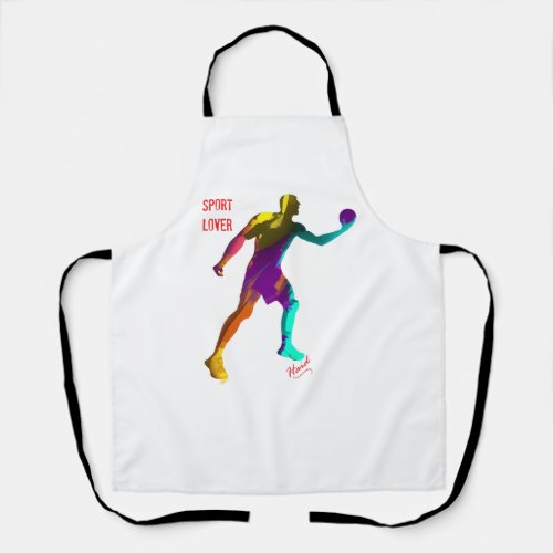 Sports lovers _ AI basketball Apron