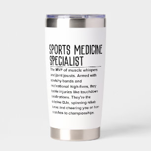 Sports medicine specialist insulated tumbler