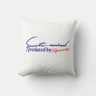 Sports Mind Car T shirt Design Throw Pillow