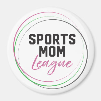 Sports Mom League Magnet