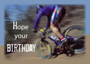 mountain bike cards zazzle