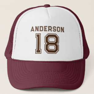 Sports Name Number Your Favorite Player Trucker Hat