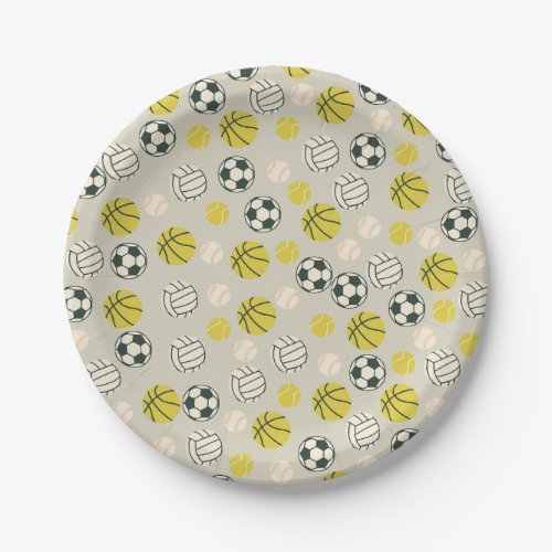 Sports Paper Plates