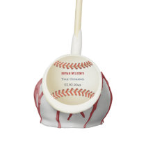 Sports Party Baseball theme Personalized cake pops