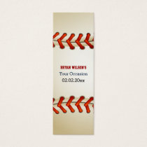 Sports Party Baseball theme Personalized Gift Tags