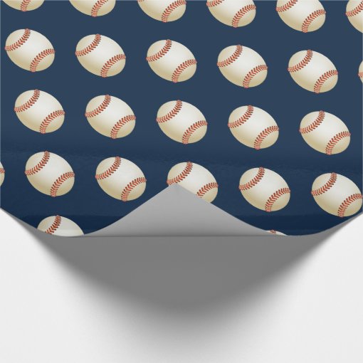 Sports Party Baseball theme Wrapping Paper Zazzle