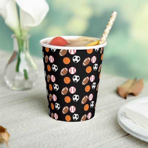 Sports Party Paper Cups