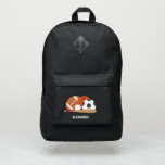 Sports Personalized Port Authority® Backpack<br><div class="desc">Cool personalized design with a sports theme of basketball,  baseball,  football,  and soccer.</div>