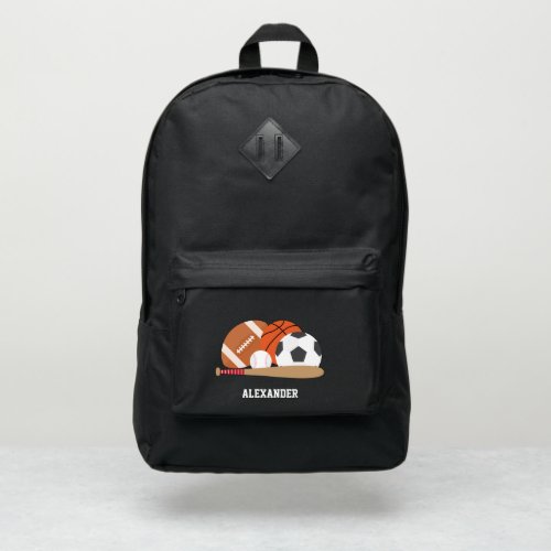 Sports Personalized Port Authority Backpack