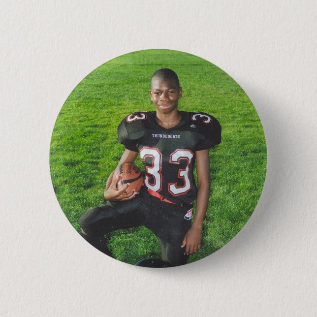 Sports Photo Button (Front)