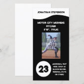 Sports Photo Trading Card, Custom Team (Front/Back)