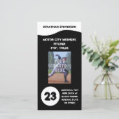 Sports Photo Trading Card, Custom Team (Standing Front)