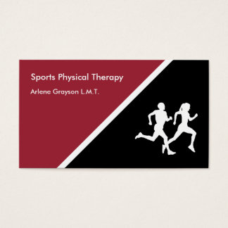 Physical Therapist Business Card Letterhead Template