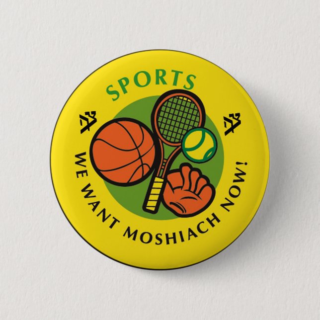 Sports Pinback Button (Front)