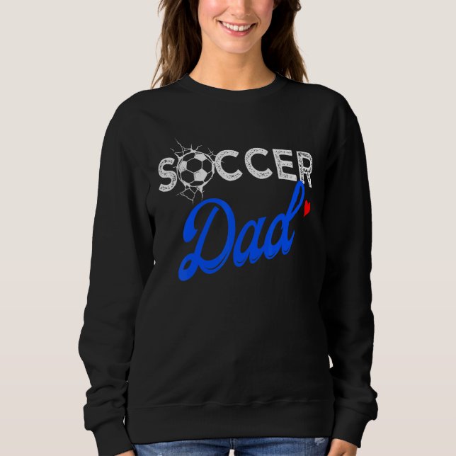 Sports Player Soccer Dad Fathers Day Top Parent (Front)