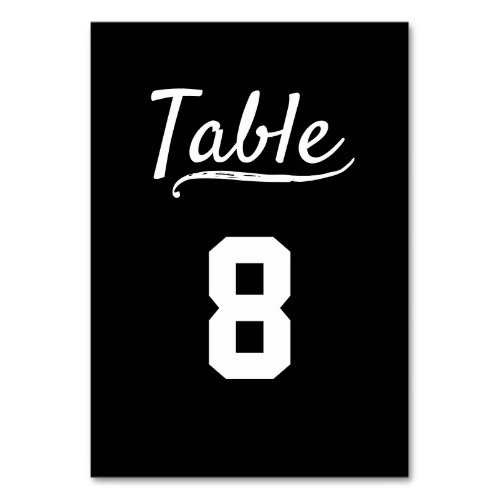 Sports Pub Grill Bar Restaurant Table Number