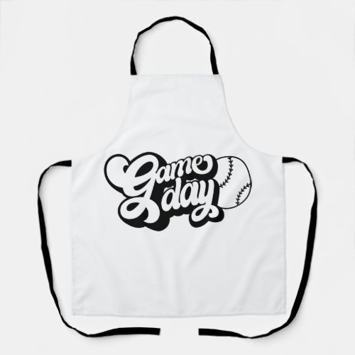 Sports quote game day apron