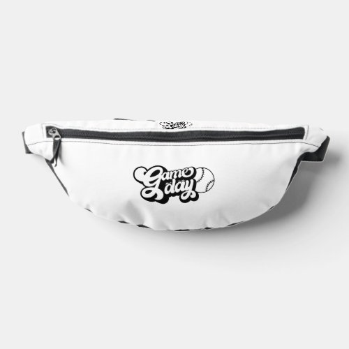 Sports quote game day fanny pack