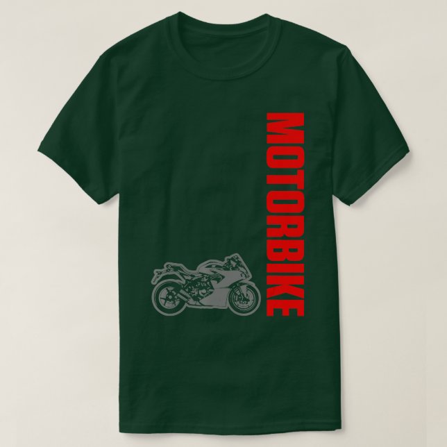 Sports Racing Motorbike   1  T-Shirt (Design Front)
