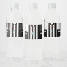 Sports Referee with Whistle Water Bottle Label