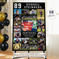 Sports Senior Graduation 18 Photo Collage