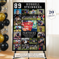 Sports Senior Night Graduation 20 Photo Collage