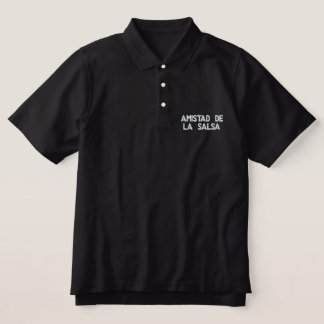 Sports shirt Embroidered Amistad of the Salsa