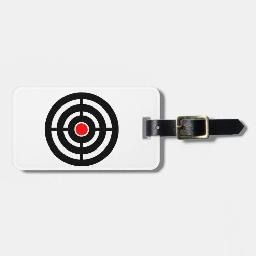 Sports Shooting Practice Archery Target Luggage Tag