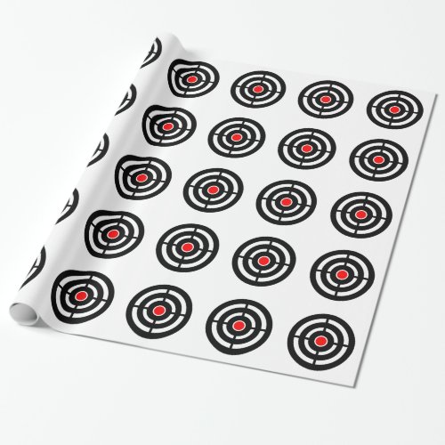 Sports Shooting Practice Archery Target Wrapping Paper