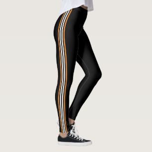 Sports Side Stripe Leggings - Choose Your Colors