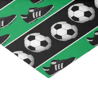 Sports soccer ball shoes party tissue paper