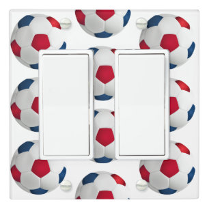 Sports Soccer Light Switch Cover