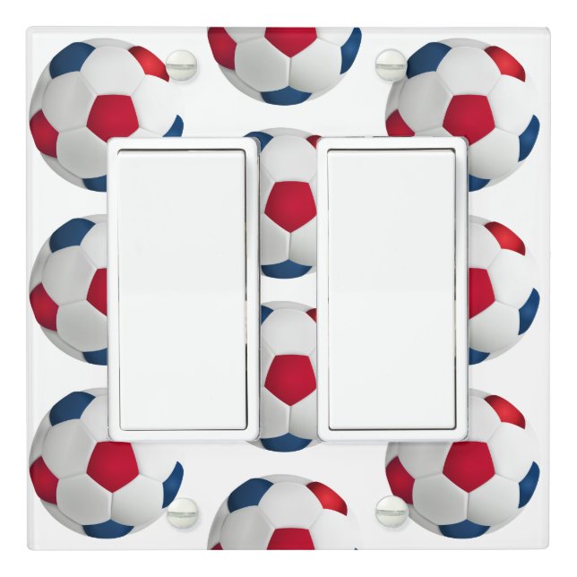 Sports Soccer Light Switch Cover (In Situ)